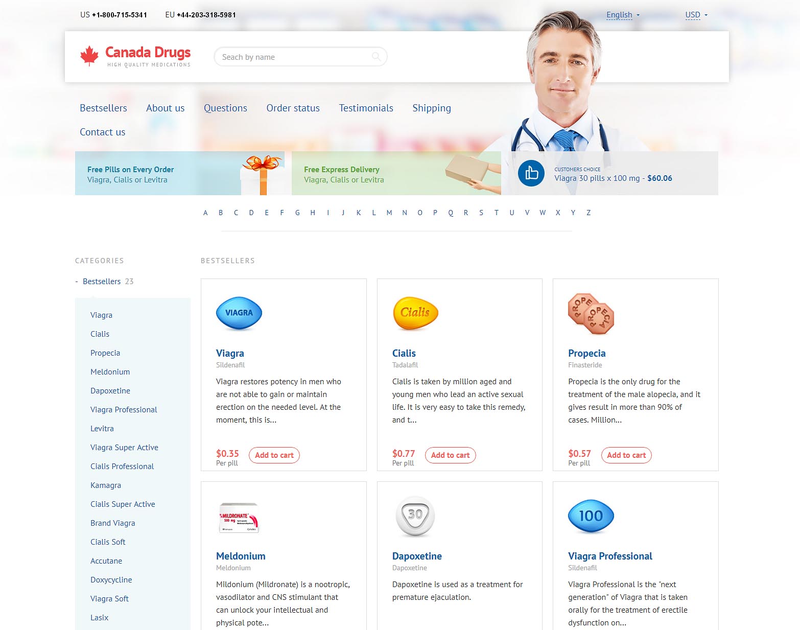 main page