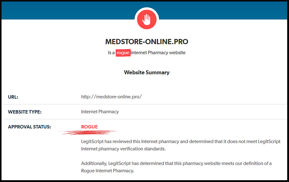 Medstore online reviews