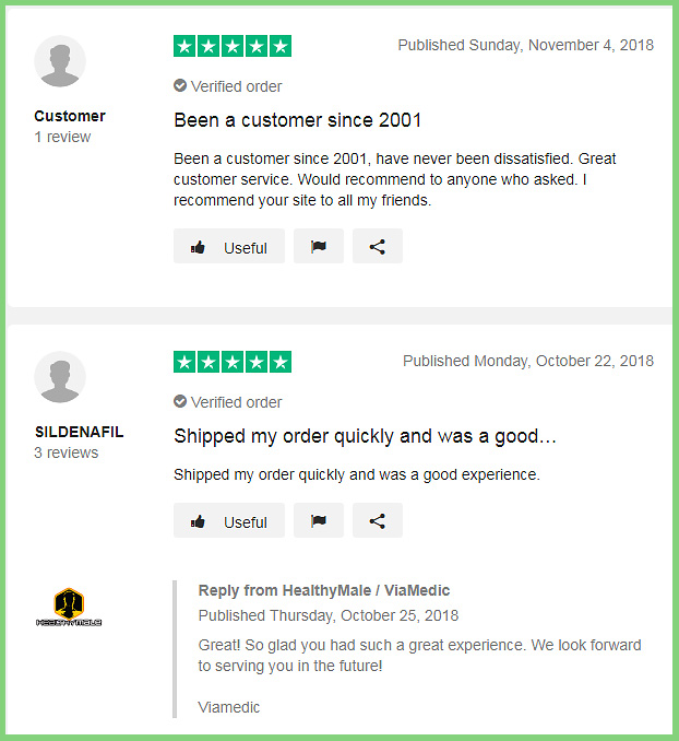 positive reviews