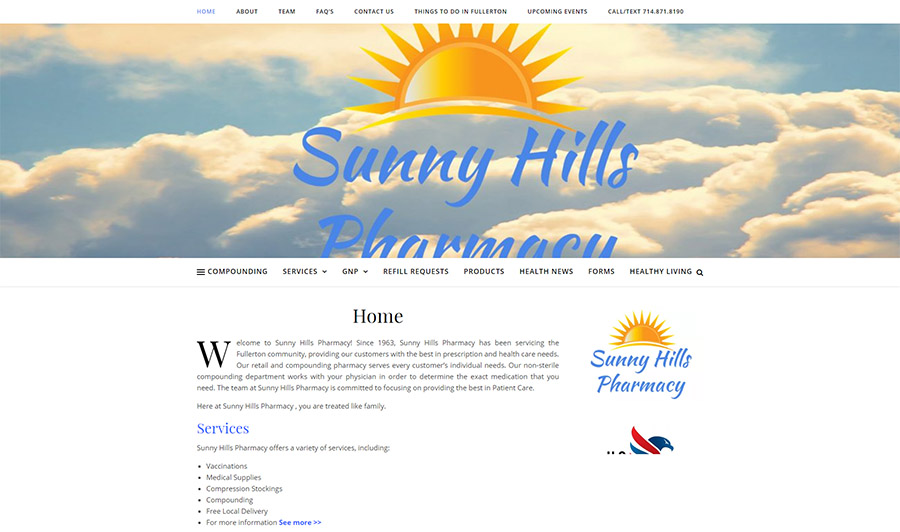 main page