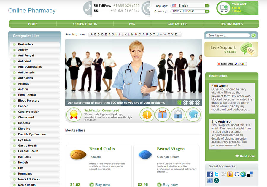 main page