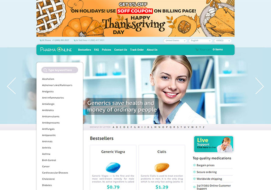 main page