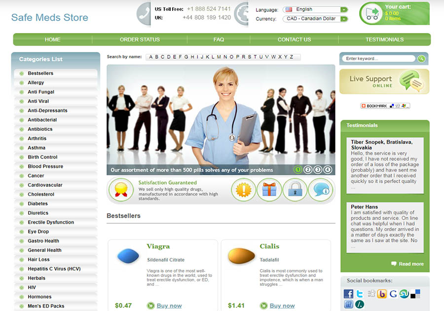 main page