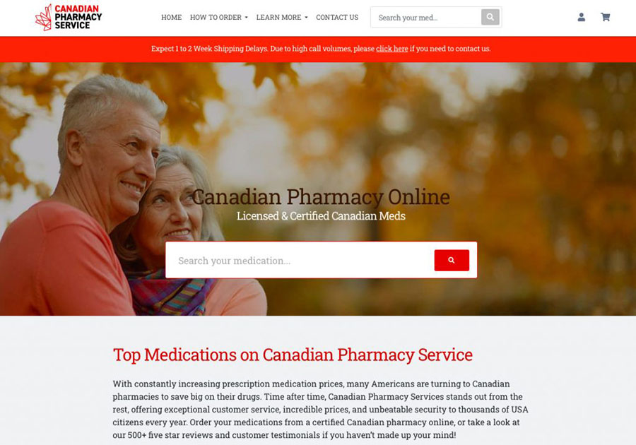 CanadianPharmacyService Com Reviews CIPA Approved Drugstore Scam Or   Canadianpharmacyservice 