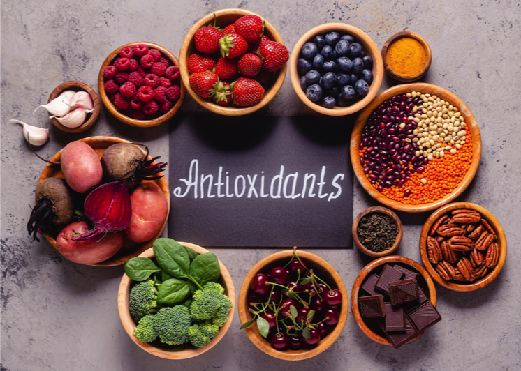 different antioxidants