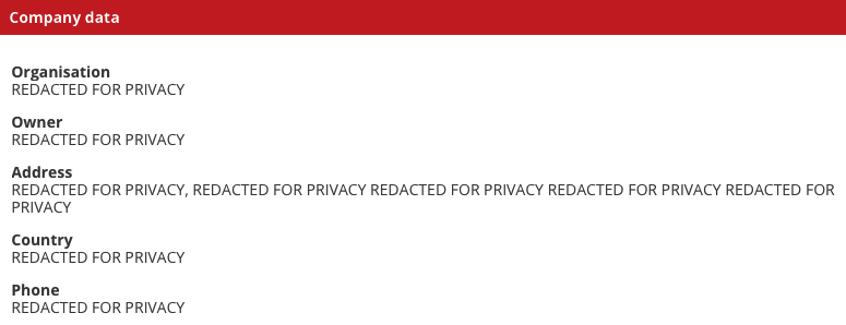 redacted for privacy